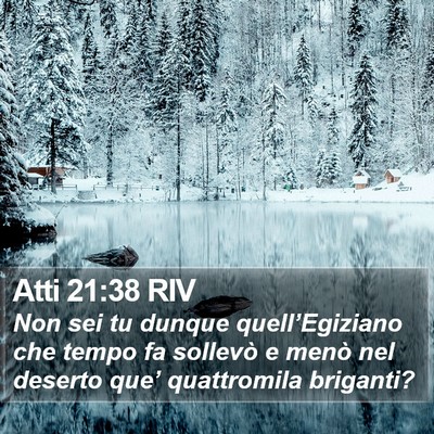 Atti 21:38 RIV Bible Verse Image