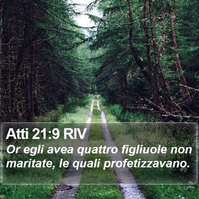 Atti 21:9 RIV Bible Verse Image