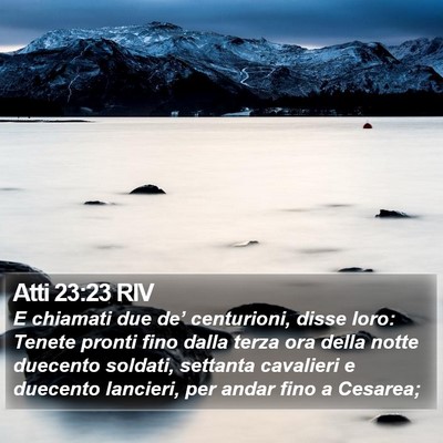 Atti 23:23 RIV Bible Verse Image