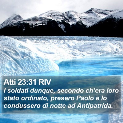 Atti 23:31 RIV Bible Verse Image