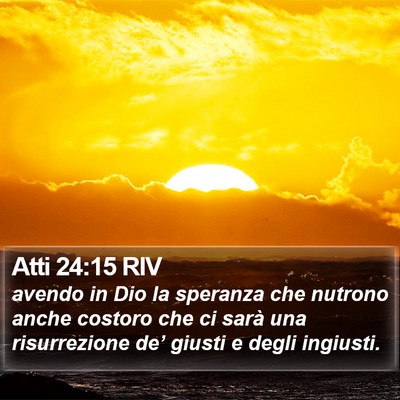 Atti 24:15 RIV Bible Verse Image
