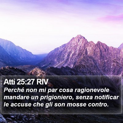 Atti 25:27 RIV Bible Verse Image