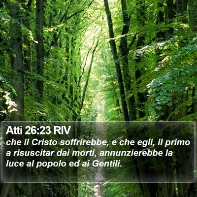 Atti 26:23 RIV Bible Verse Image