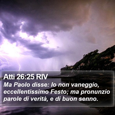 Atti 26:25 RIV Bible Verse Image