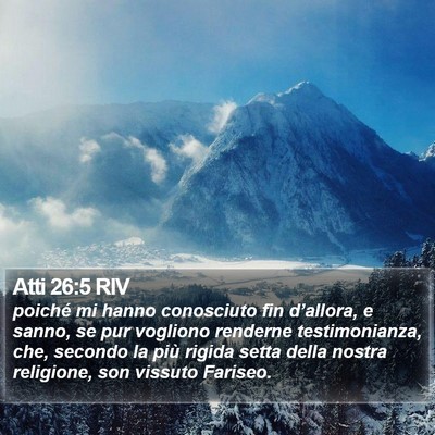 Atti 26:5 RIV Bible Verse Image