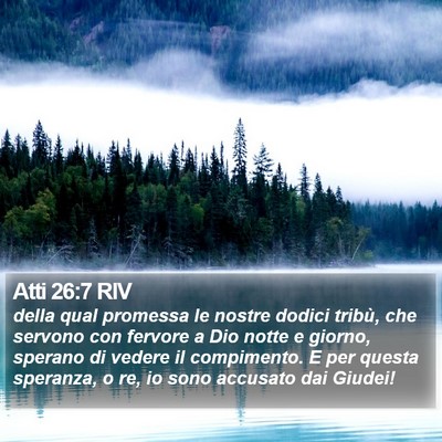 Atti 26:7 RIV Bible Verse Image