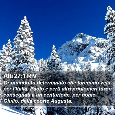 Atti 27:1 RIV Bible Verse Image