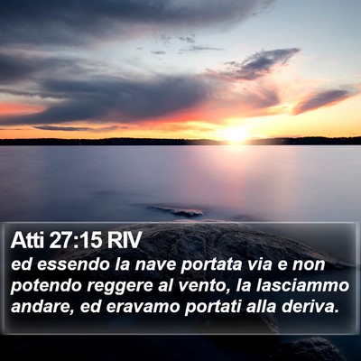 Atti 27:15 RIV Bible Verse Image