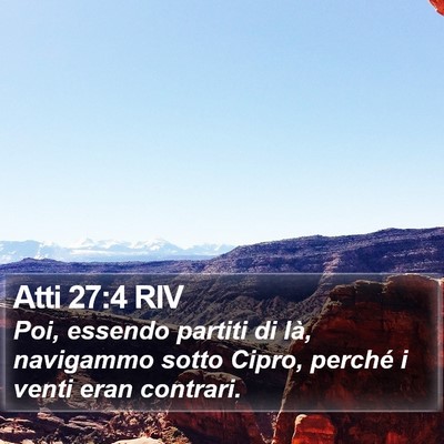Atti 27:4 RIV Bible Verse Image