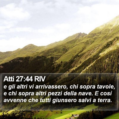 Atti 27:44 RIV Bible Verse Image
