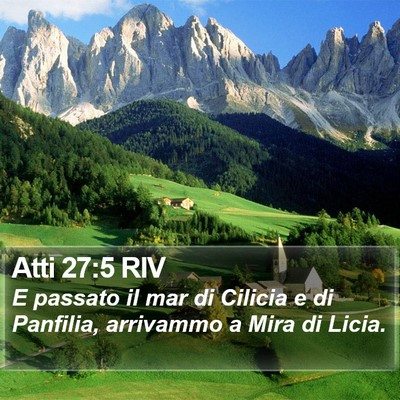 Atti 27:5 RIV Bible Verse Image