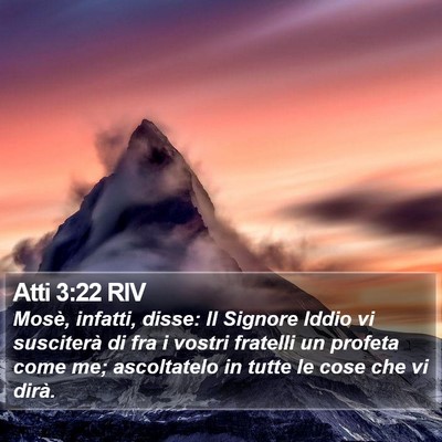 Atti 3:22 RIV Bible Verse Image