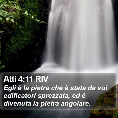 Atti 4:11 RIV Bible Verse Image
