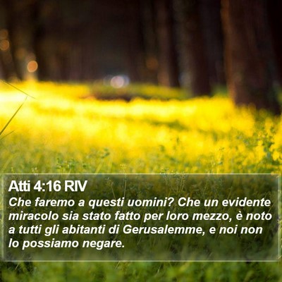 Atti 4:16 RIV Bible Verse Image