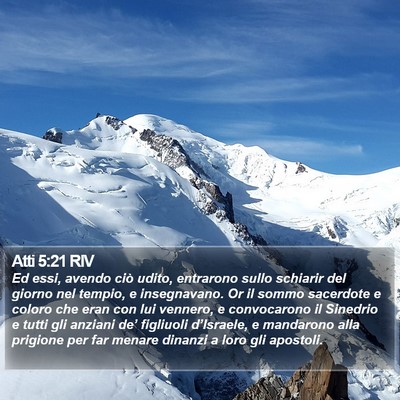 Atti 5:21 RIV Bible Verse Image