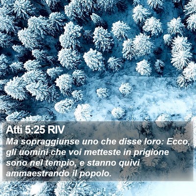 Atti 5:25 RIV Bible Verse Image