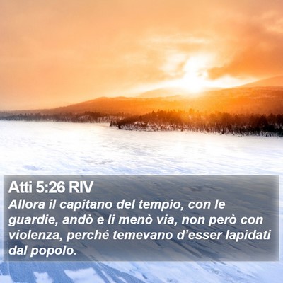 Atti 5:26 RIV Bible Verse Image