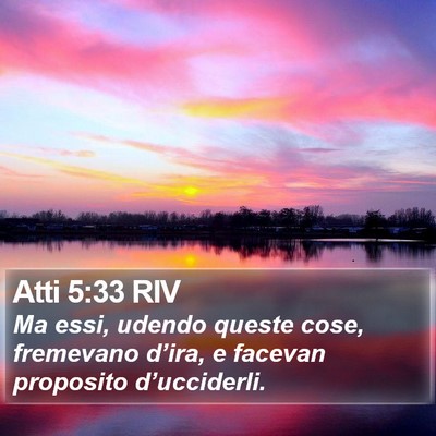 Atti 5:33 RIV Bible Verse Image