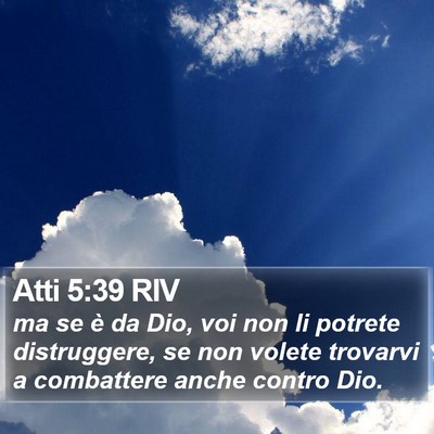 Atti 5:39 RIV Bible Verse Image