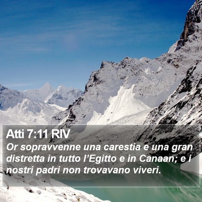 Atti 7:11 RIV Bible Verse Image