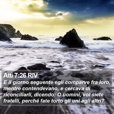 Atti 7:26 RIV Bible Verse Image