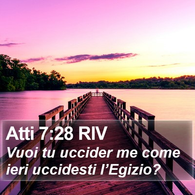 Atti 7:28 RIV Bible Verse Image