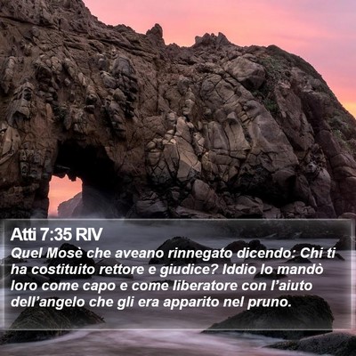 Atti 7:35 RIV Bible Verse Image