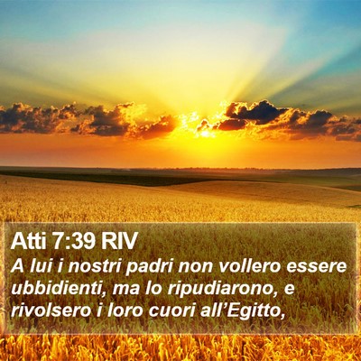 Atti 7:39 RIV Bible Verse Image