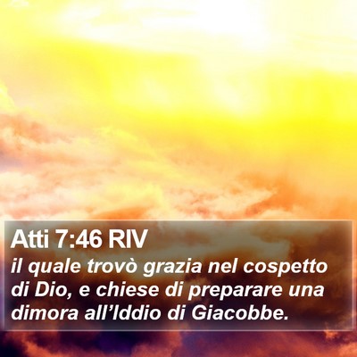 Atti 7:46 RIV Bible Verse Image
