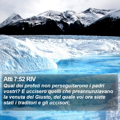 Atti 7:52 RIV Bible Verse Image