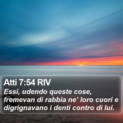Atti 7:54 RIV Bible Verse Image