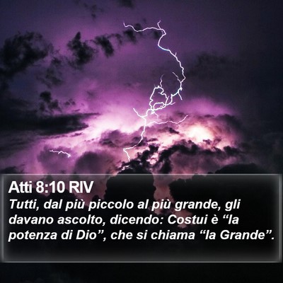 Atti 8:10 RIV Bible Verse Image