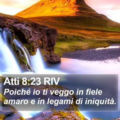 Atti 8:23 RIV Bible Verse Image