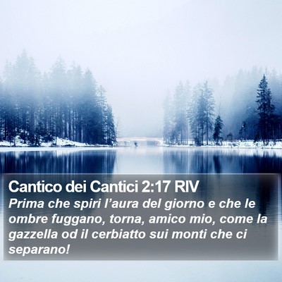 Cantico dei Cantici 2:17 RIV Bible Verse Image