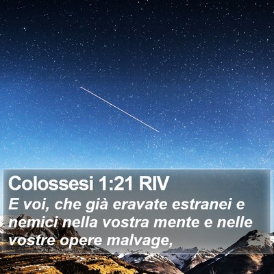 Colossesi 1:21 RIV Bible Verse Image