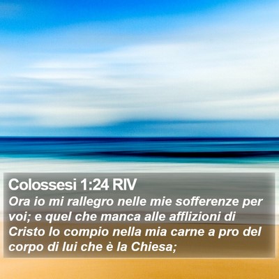 Colossesi 1:24 RIV Bible Verse Image