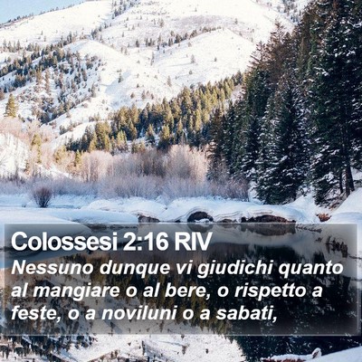 Colossesi 2:16 RIV Bible Verse Image