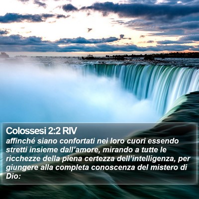 Colossesi 2:2 RIV Bible Verse Image