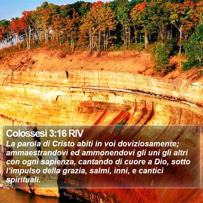 Colossesi 3:16 RIV Bible Verse Image