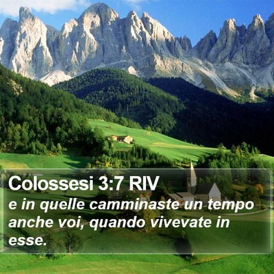 Colossesi 3:7 RIV Bible Verse Image