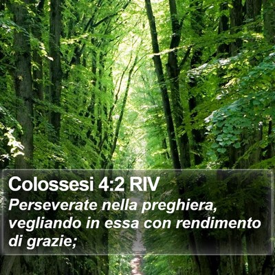Colossesi 4:2 RIV Bible Verse Image