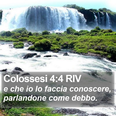 Colossesi 4:4 RIV Bible Verse Image