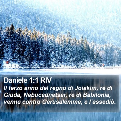 Daniele 1:1 RIV Bible Verse Image