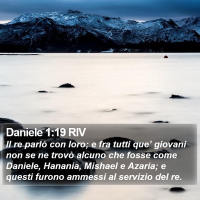 Daniele 1:19 RIV Bible Verse Image
