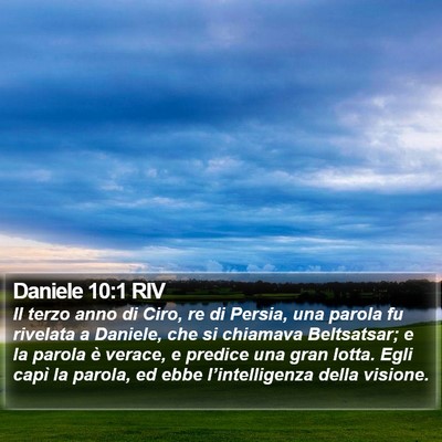 Daniele 10:1 RIV Bible Verse Image