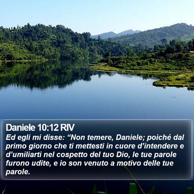 Daniele 10:12 RIV Bible Verse Image