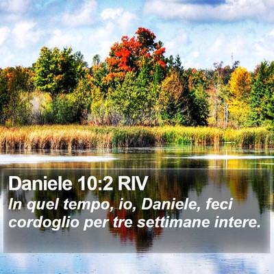 Daniele 10:2 RIV Bible Verse Image