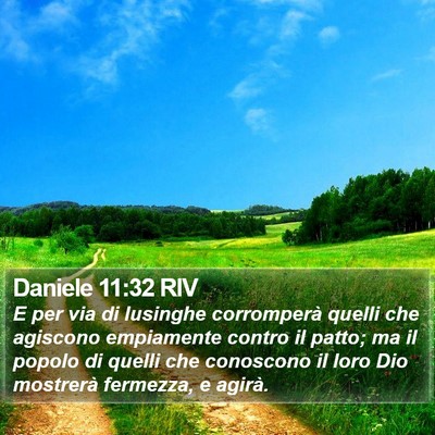 Daniele 11:32 RIV Bible Verse Image