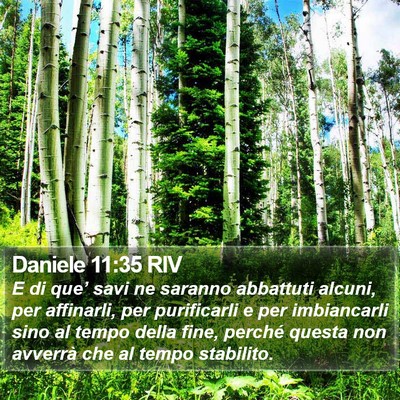 Daniele 11:35 RIV Bible Verse Image