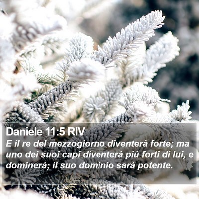 Daniele 11:5 RIV Bible Verse Image